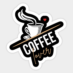 Brewed Bliss: Coffee Lover's Delight Sticker